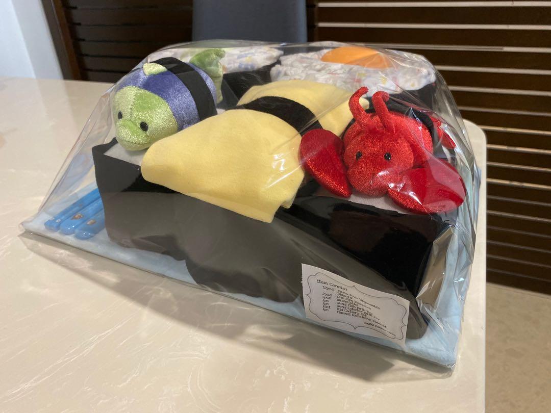 Sushi clearance diaper cake