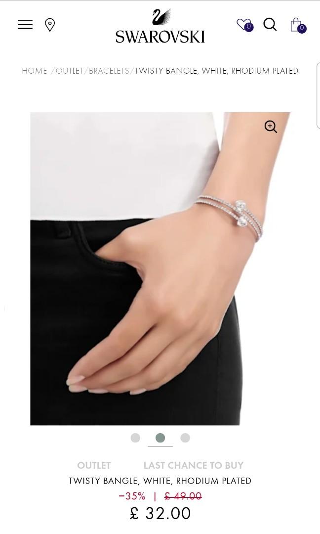 Swarovski sales twisty drop