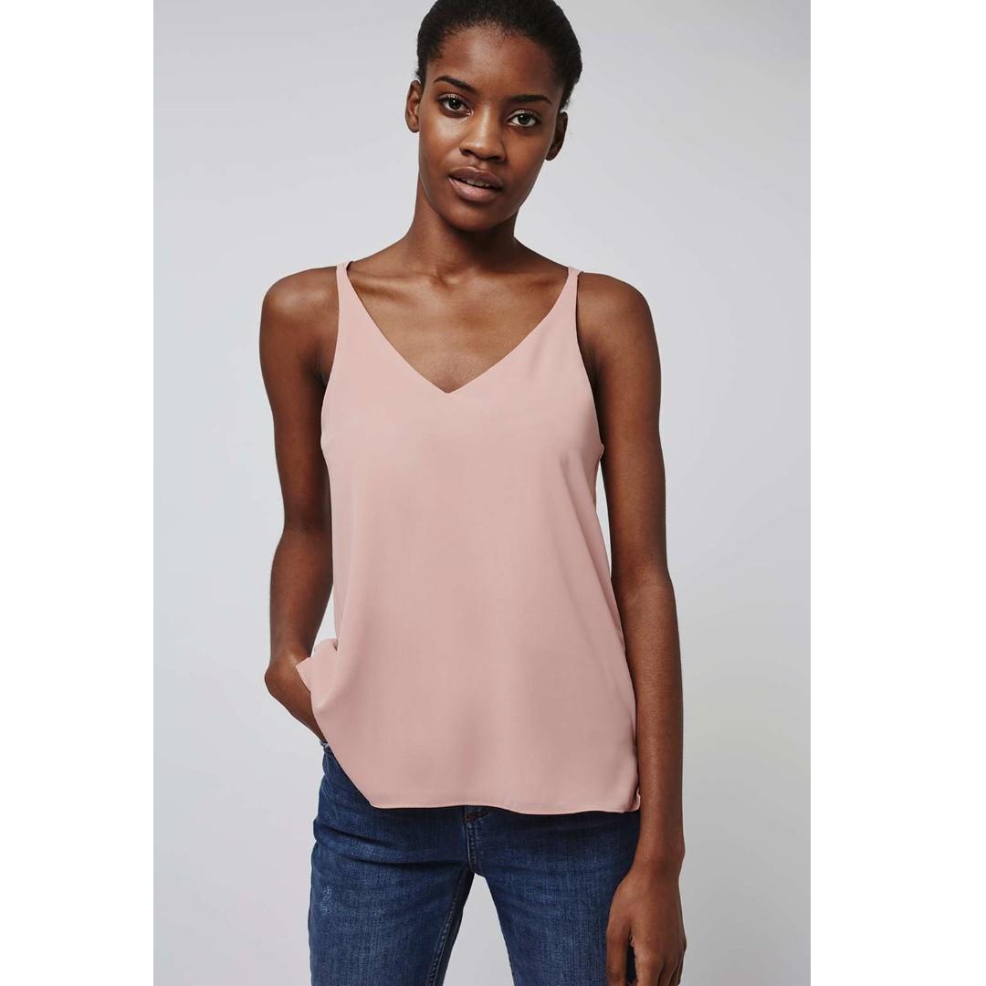 Pale pink camisole top sale