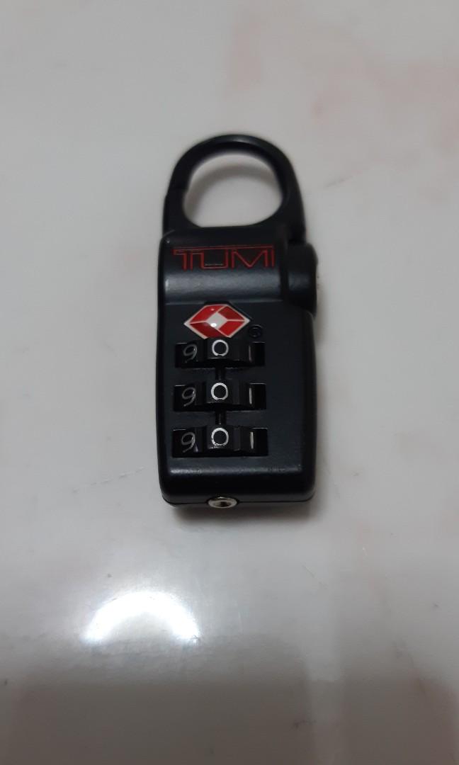 tumi luggage lock