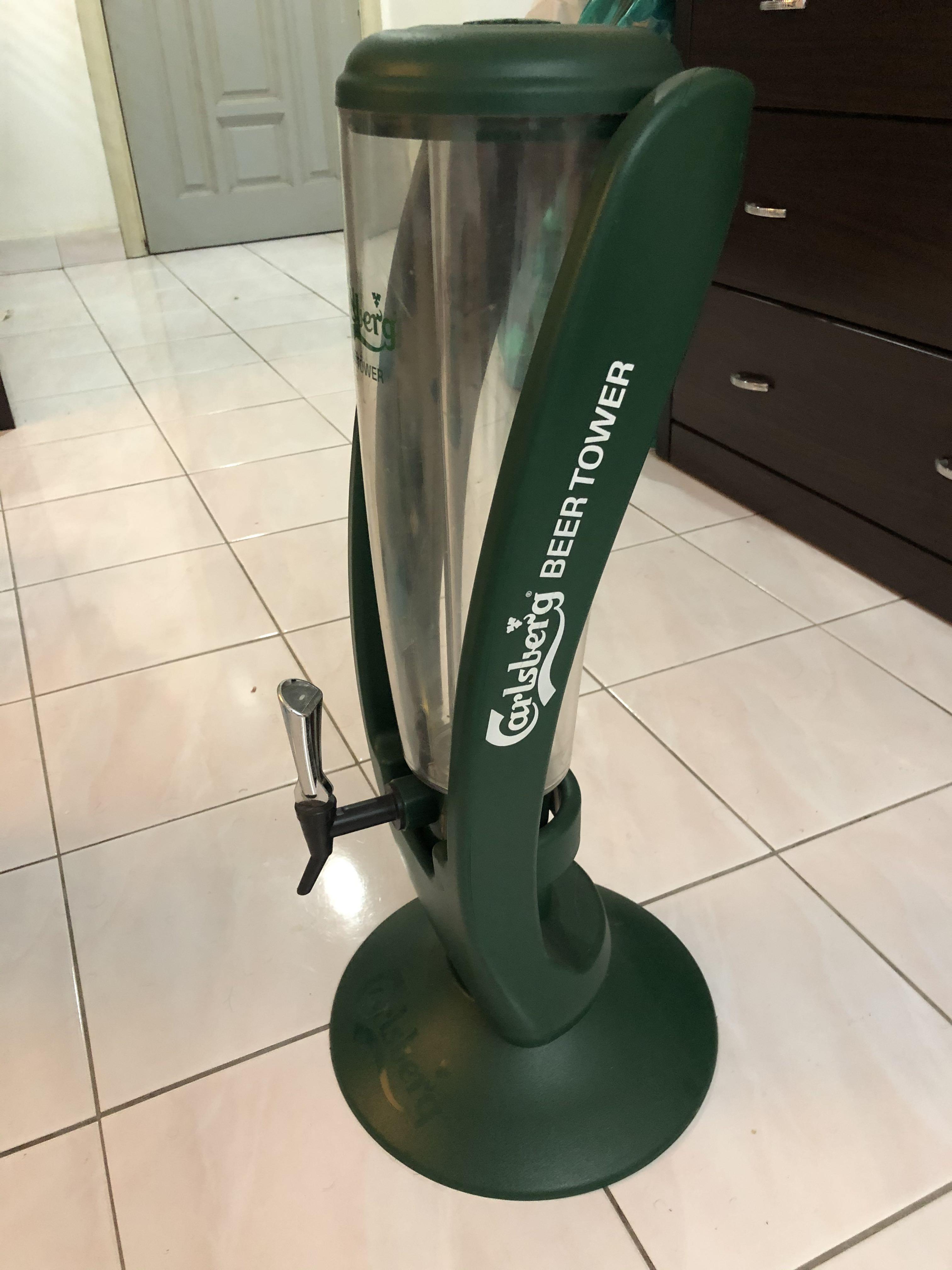 Used Carlsberg Beer Tower, Furniture & Home Living, Kitchenware
