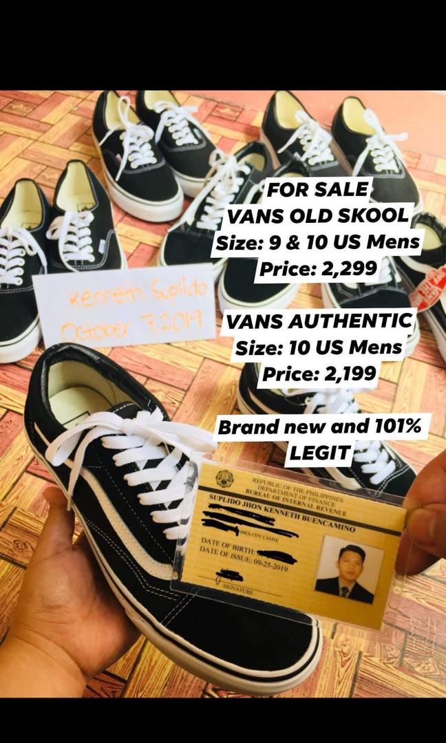 vans old skool us price