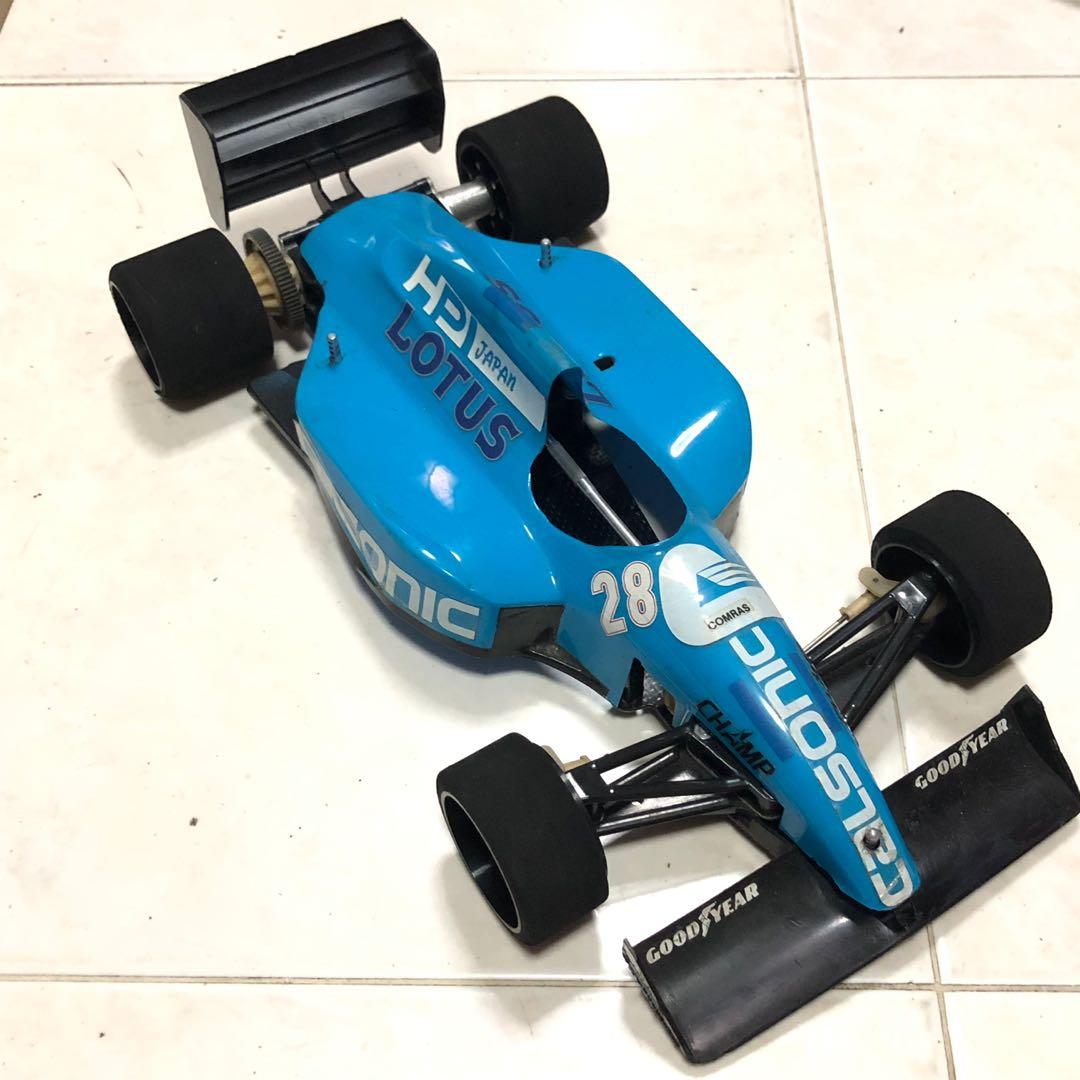 Vintage Hop Upped Tamiya 1 10 Rc F1 Car F102 Toys Games Bricks Figurines On Carousell