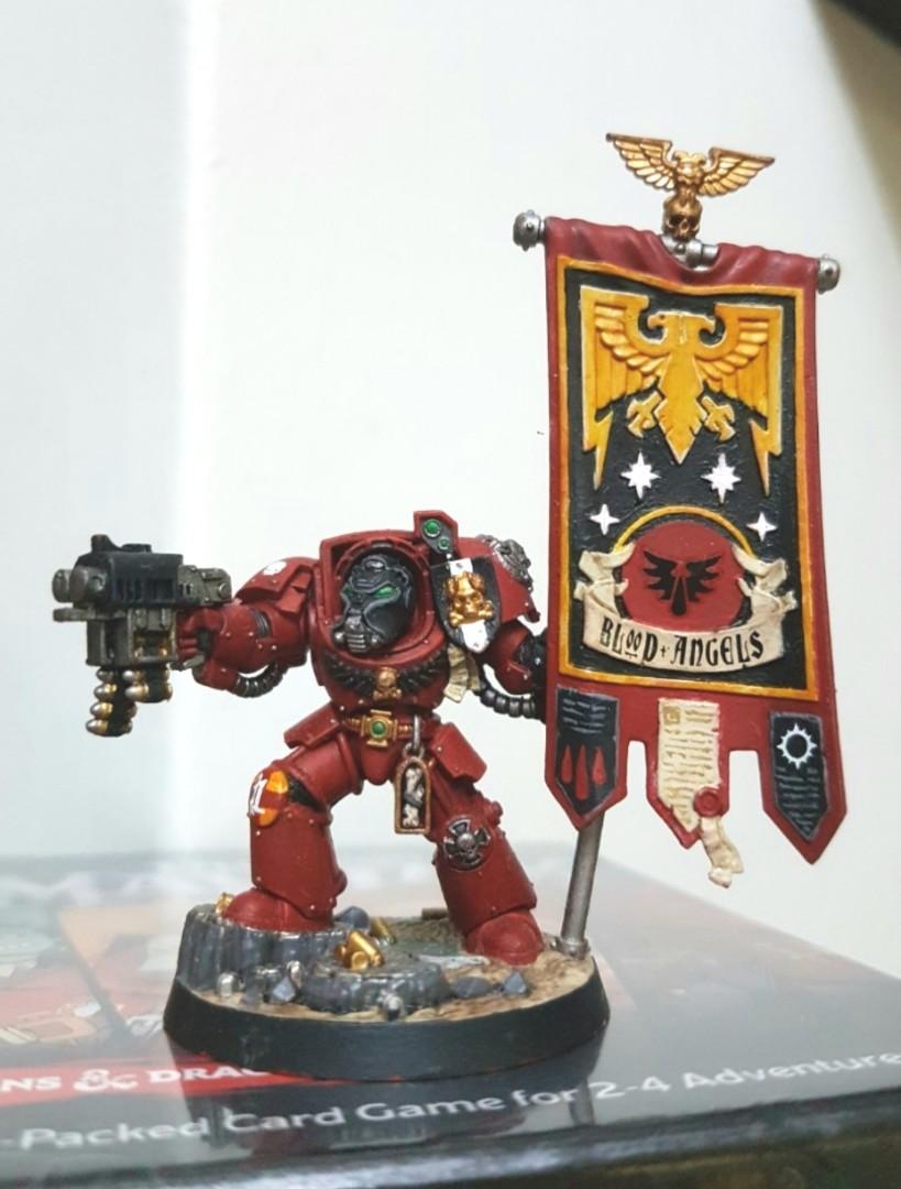 Warhammer 40k Space Marine Heroes Blood Angels Terminator Ancient