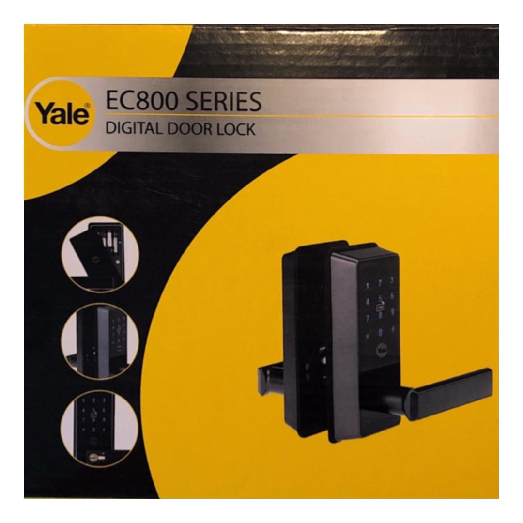 【辦公室/房間】Yale EC800 拍卡、密碼 電子鎖, 傢俬＆家居, 家居裝飾, 家居裝飾 其他 Carousell