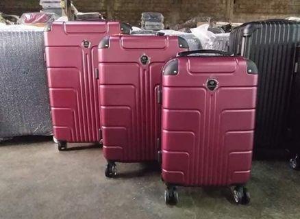 3pcs polycarbonate luggage