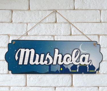 Musholla sign