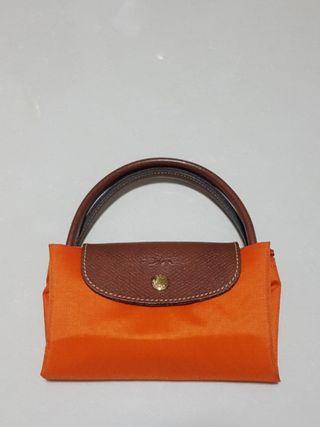 Brand New Orange Longchamp Handbag