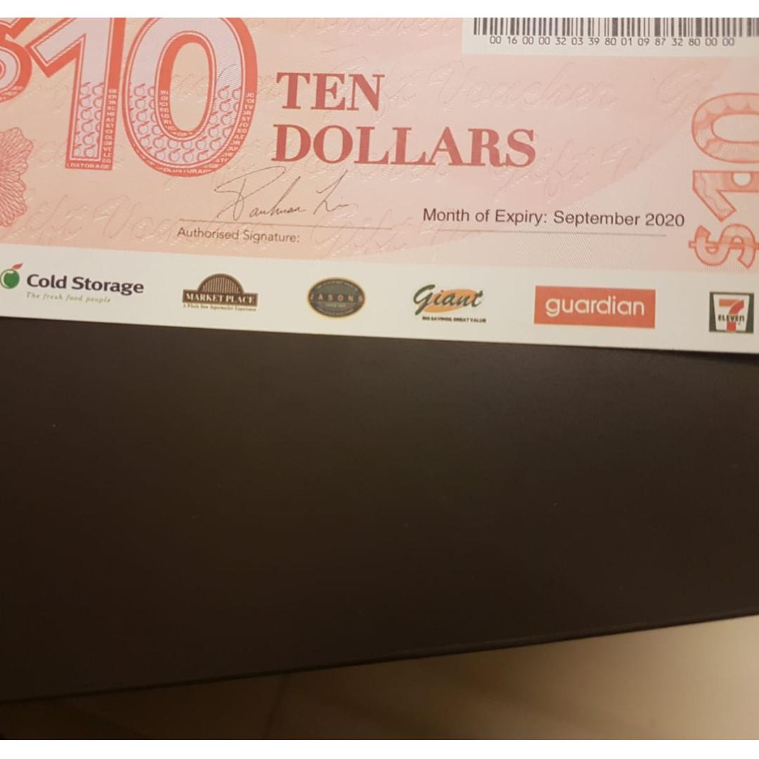 30 Dairy Farm Voucher/Giftcards (7Eleven, Market Place, Jason's