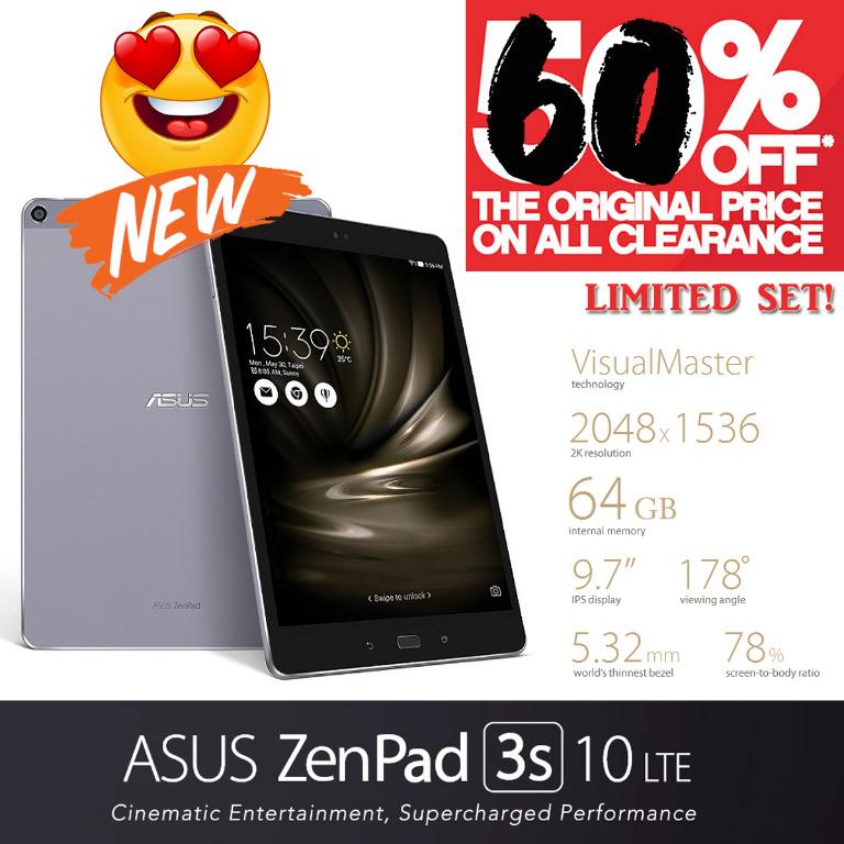 60 off asus zenpad tablet 9 7