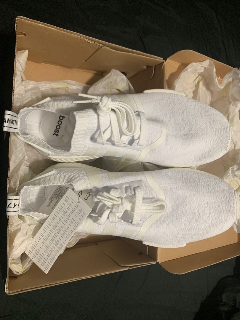 Adidas NMD R1 Japan Triple White BZ0221 Men s Fashion