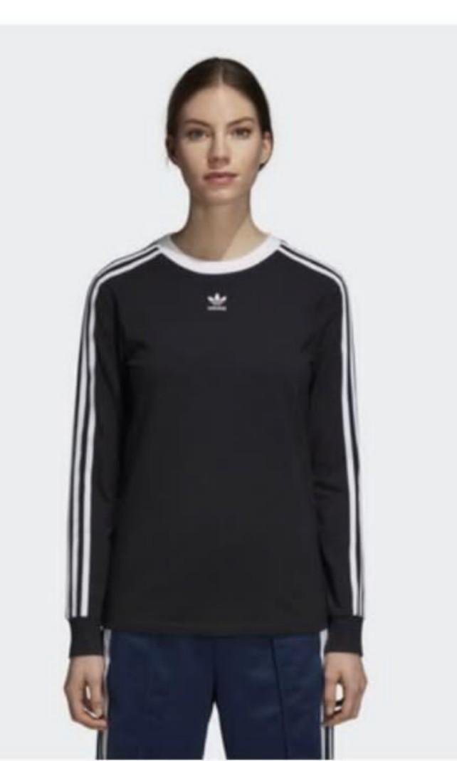 adidas cut out shoulder sweatshirt