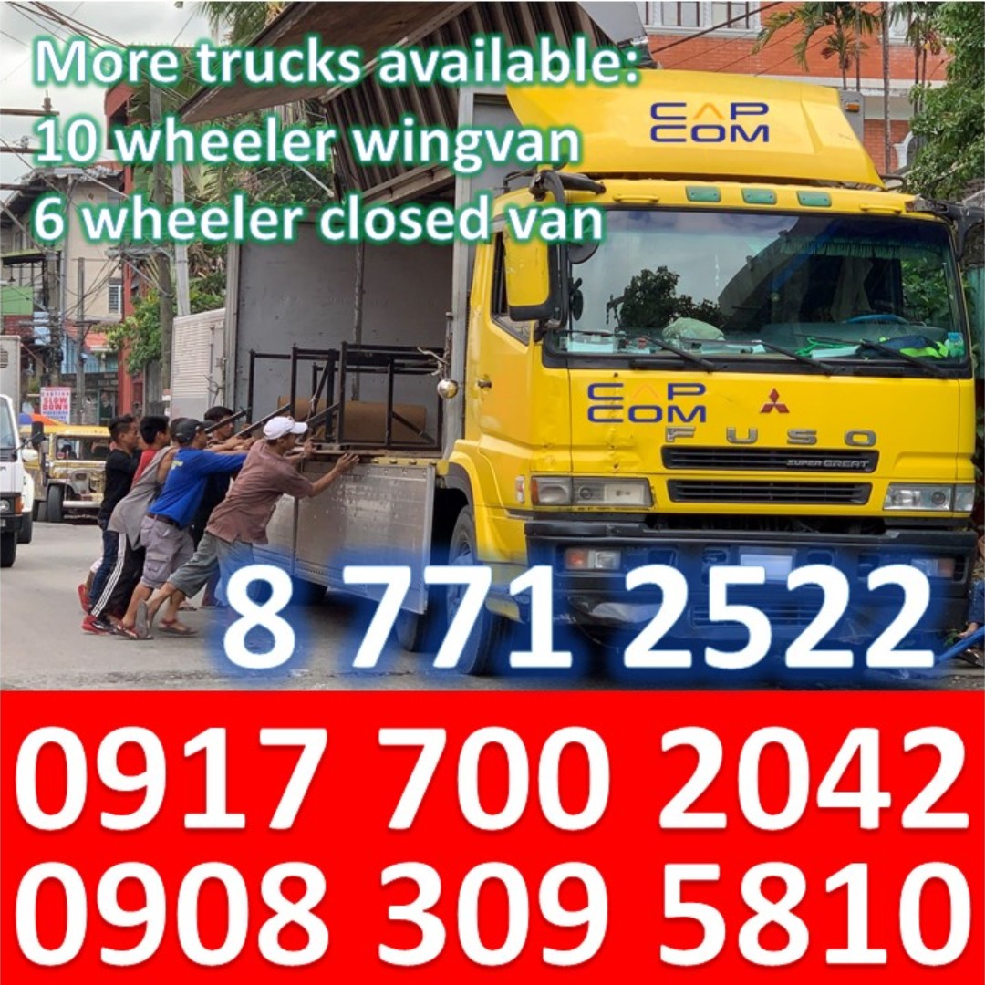 Affordable & Trusted Lipat bahay trucking services truck for rent hire truck rental elf canter 14 15 16 feet long box van closed van home movers moving services