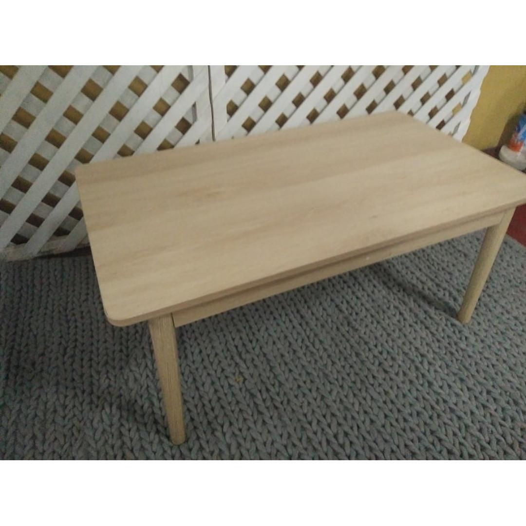 Oak coffee 2025 table kmart