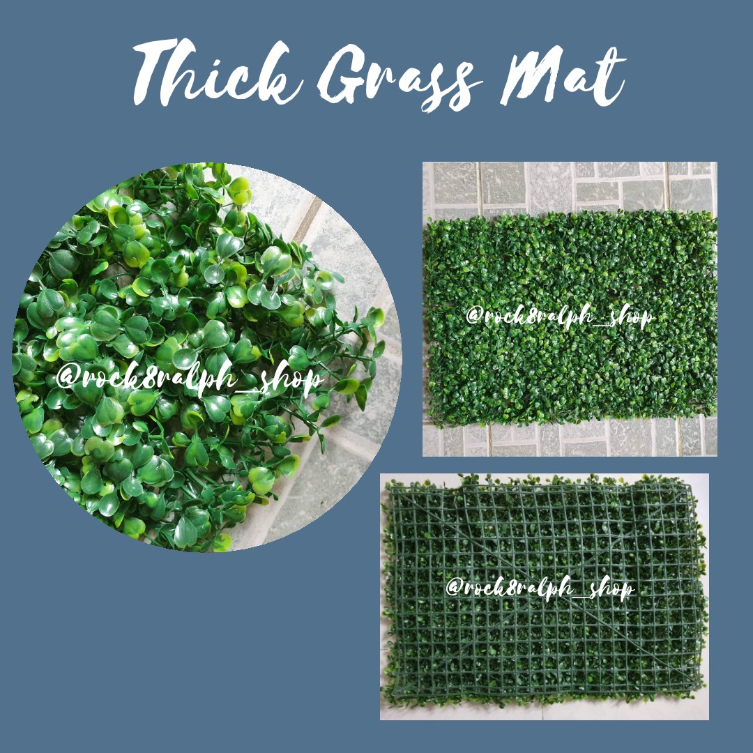 Artificial Grass Mat Thick On Carousell