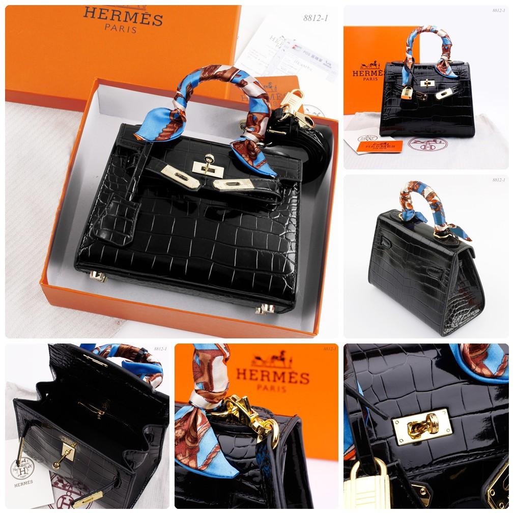 Asli import tas Hermes Kelly Croco SS20*