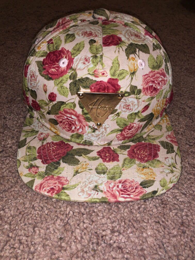 Authentic Hater floral SnapBack cap hat