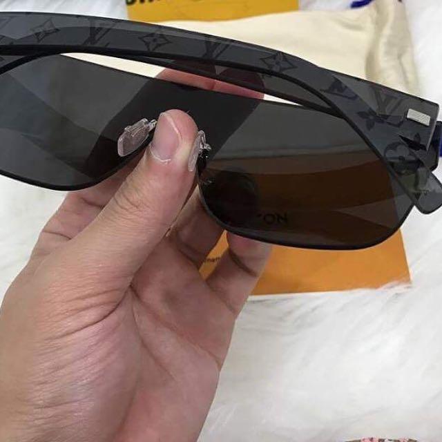 Supreme X Louis Vuitton City Mask SP Sunglasses Black for Men