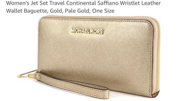 michael kors jet set travel pale gold