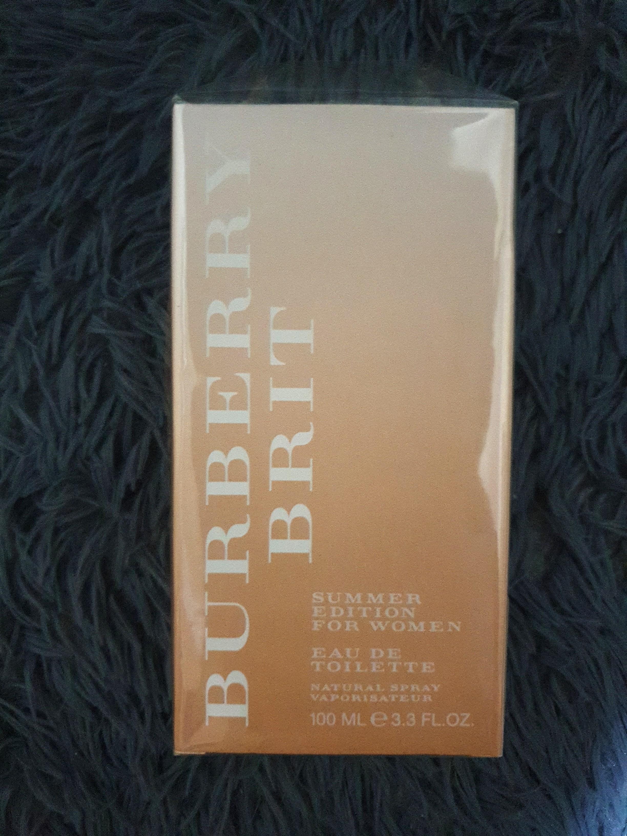 Burberry Brit Summer Edition For Women, Beauty & Personal Care, Fragrance &  Deodorants on Carousell
