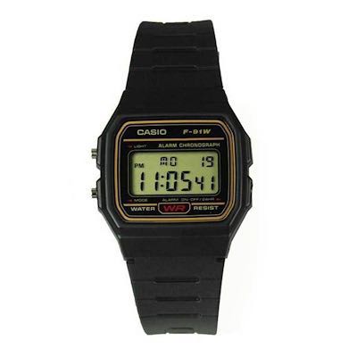 Casio online f91 yellow