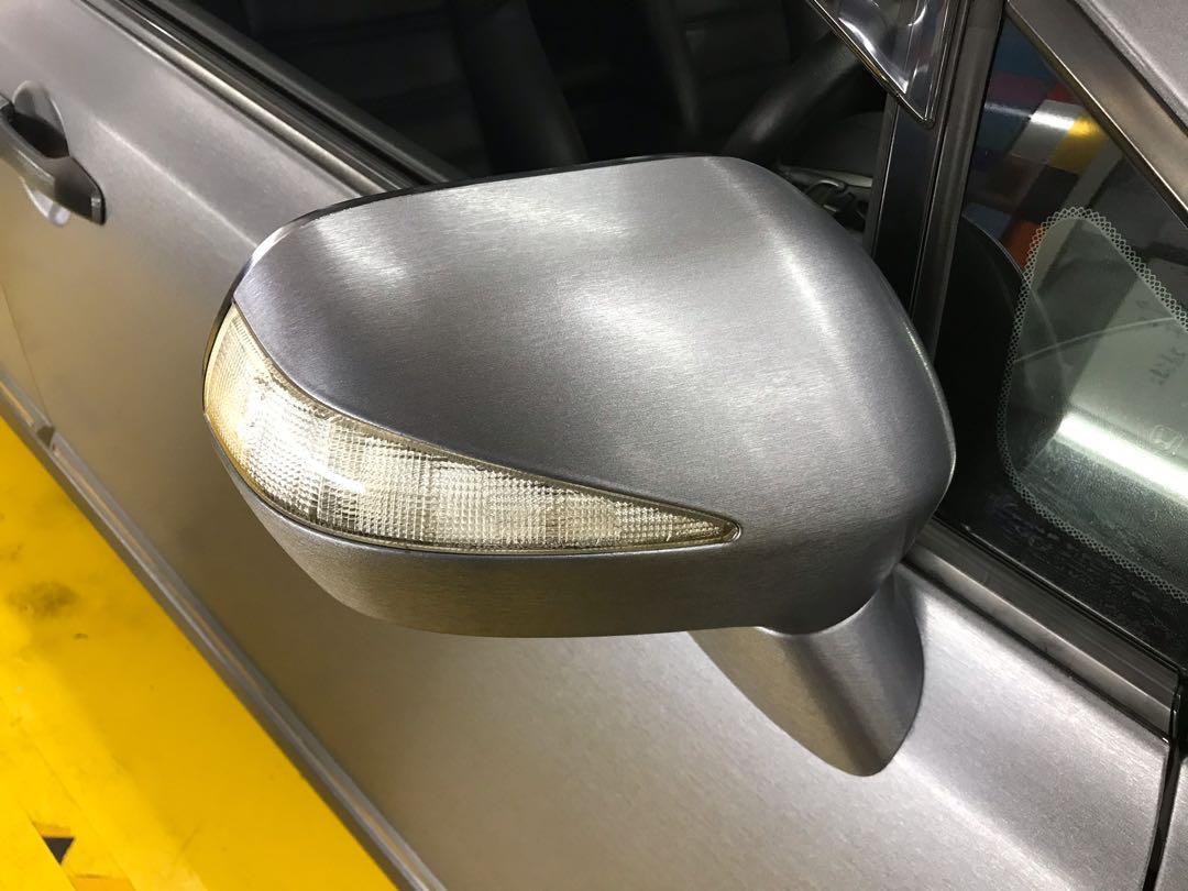 Civic FD Side Mirror Wrap, Car Accessories, Accessories on Carousell