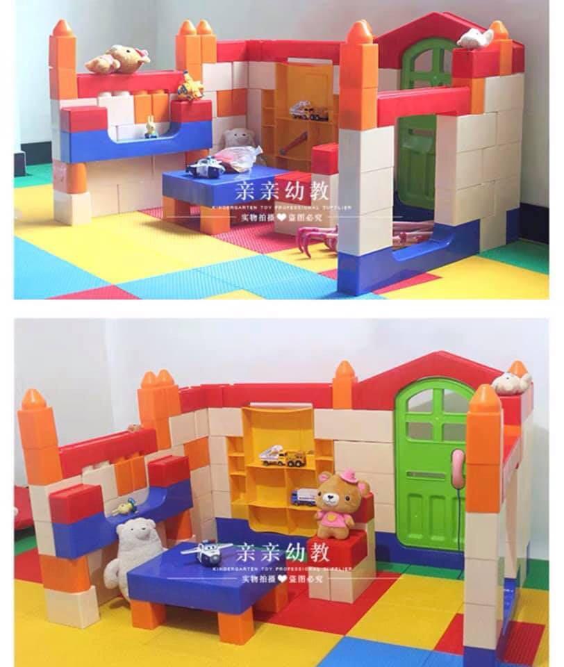 giant plastic blocks