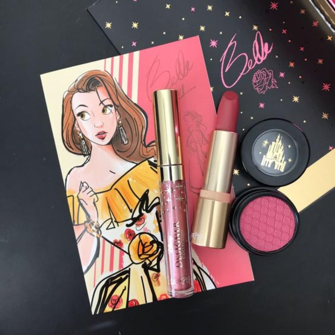 colourpop disney princess collection