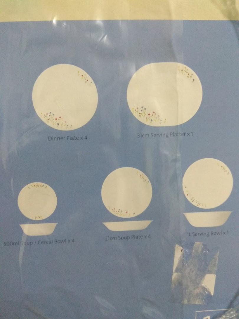 Corelle dinnerware clearance sale!, Furniture & Home Living