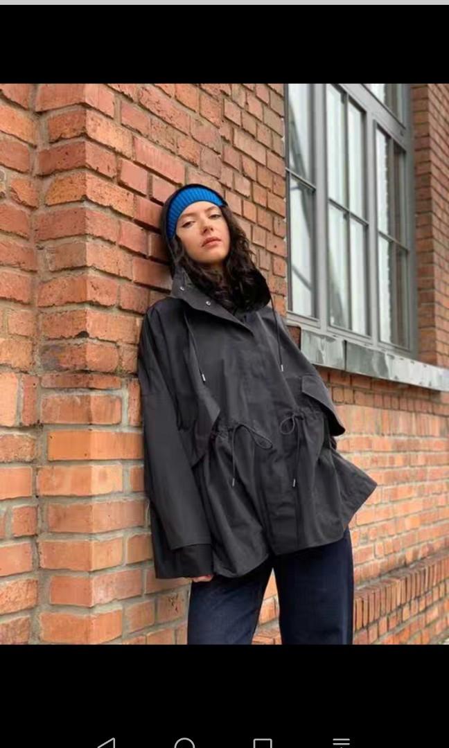 Cos packable raincoat