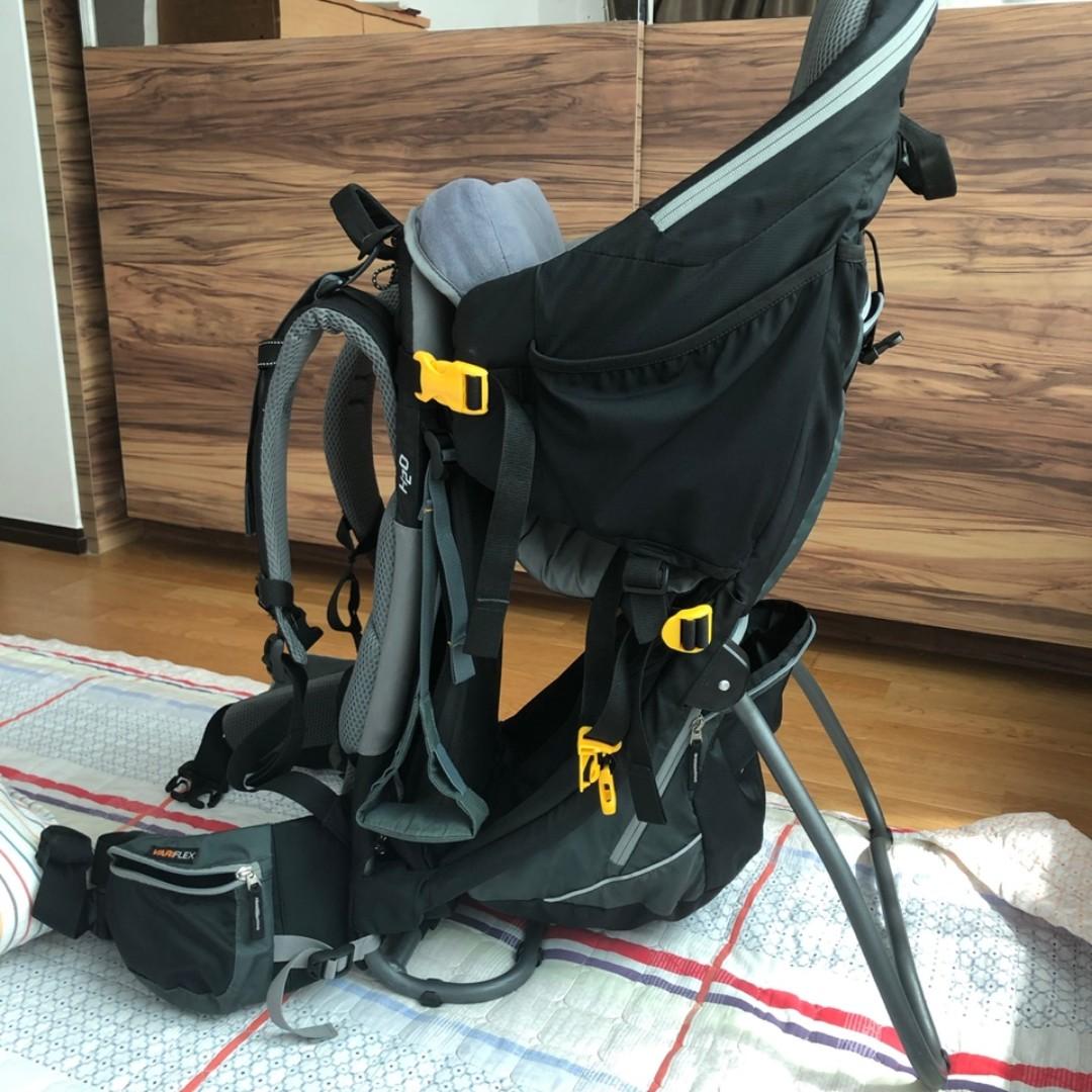 deuter kid comfort 3 framed child carrier for hiking