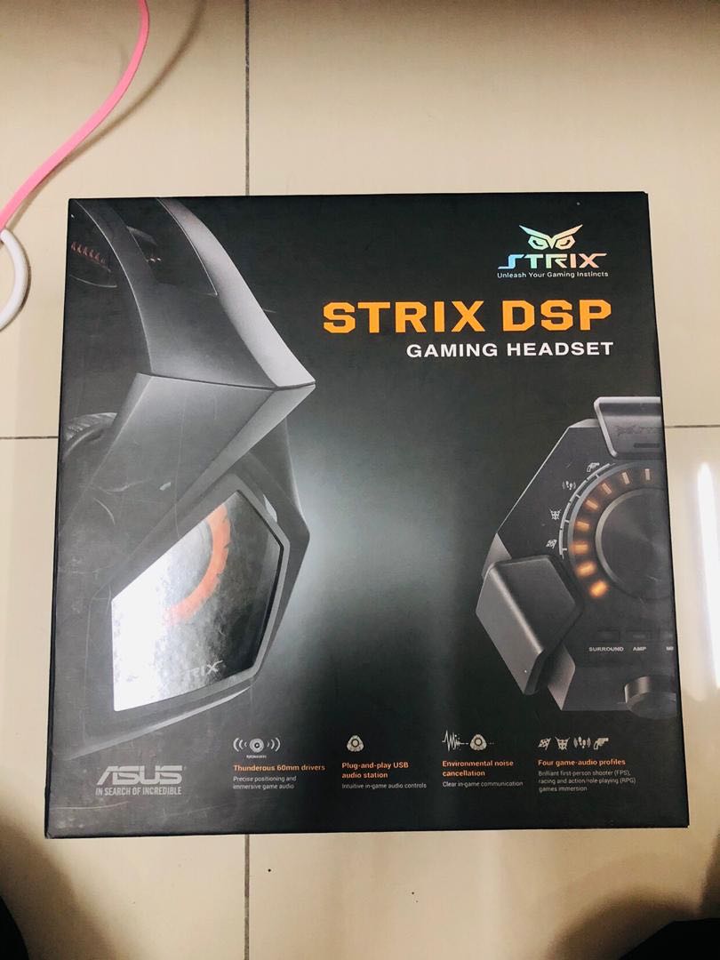 strix dsp gaming headset