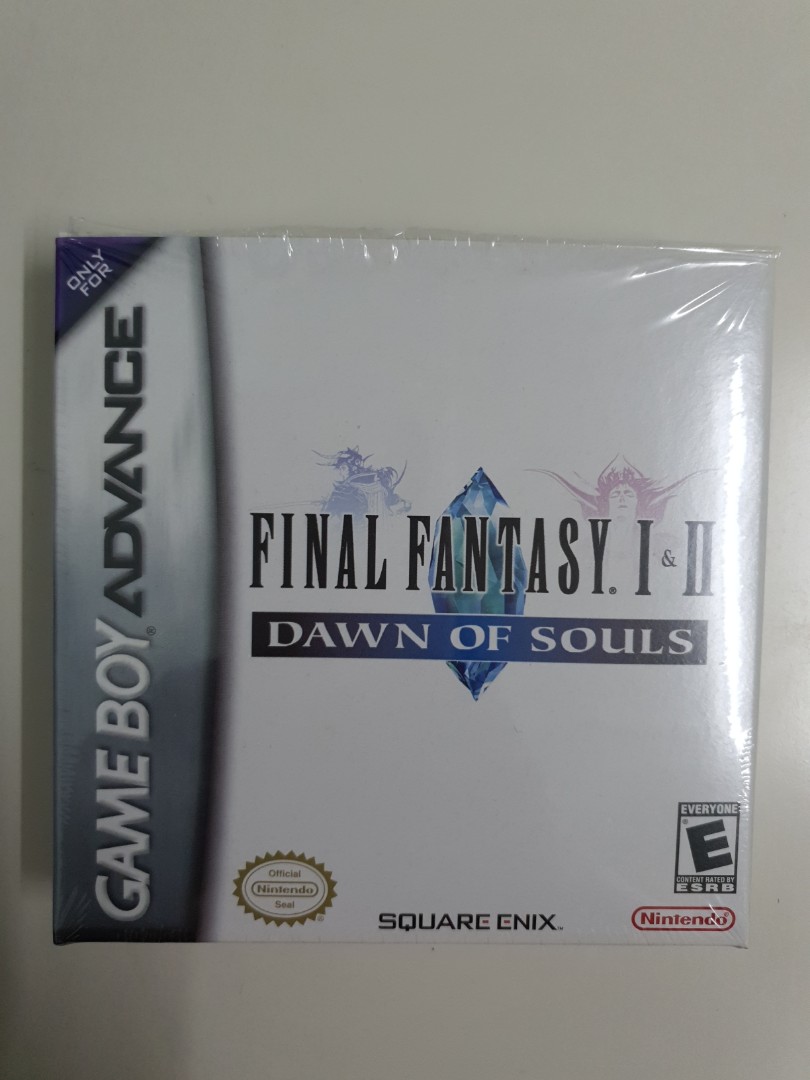 Final Fantasy I & II Dawn of Souls ( GBA), Video Gaming, Video Games, PlayStation on Carousell