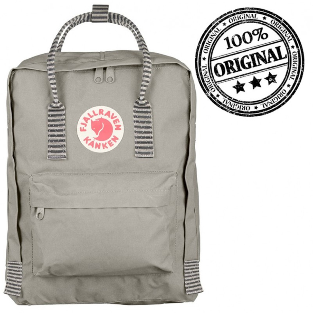 kanken backpack fog striped
