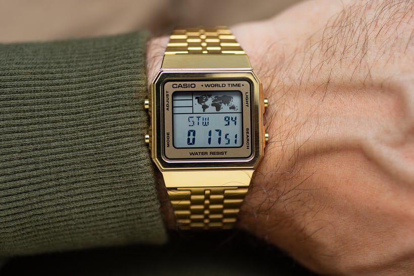 Gold Casio World Time Luxury Watches on Carousell