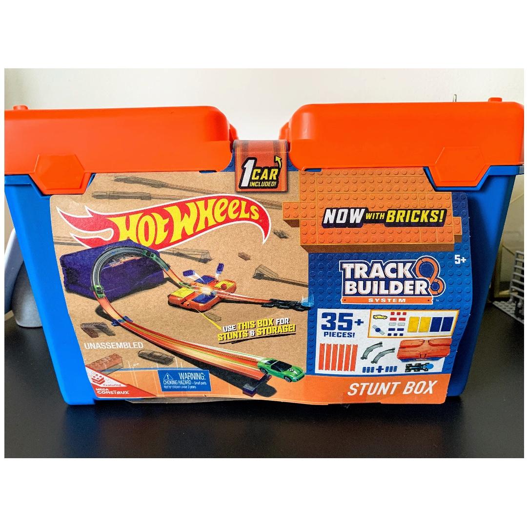 hot wheels track builder 35 pieces