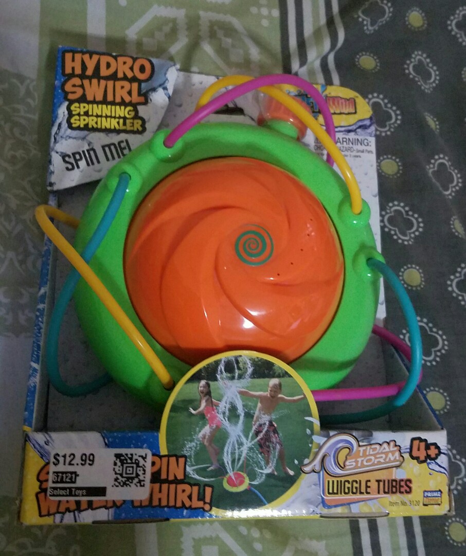 Hydro Swirl Spinning Sprinkler Hobbies Toys Toys Games on