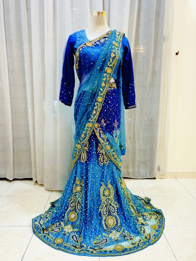 Indian Wedding Wear Lehenga Wedding Dress Sparkling Lehenga