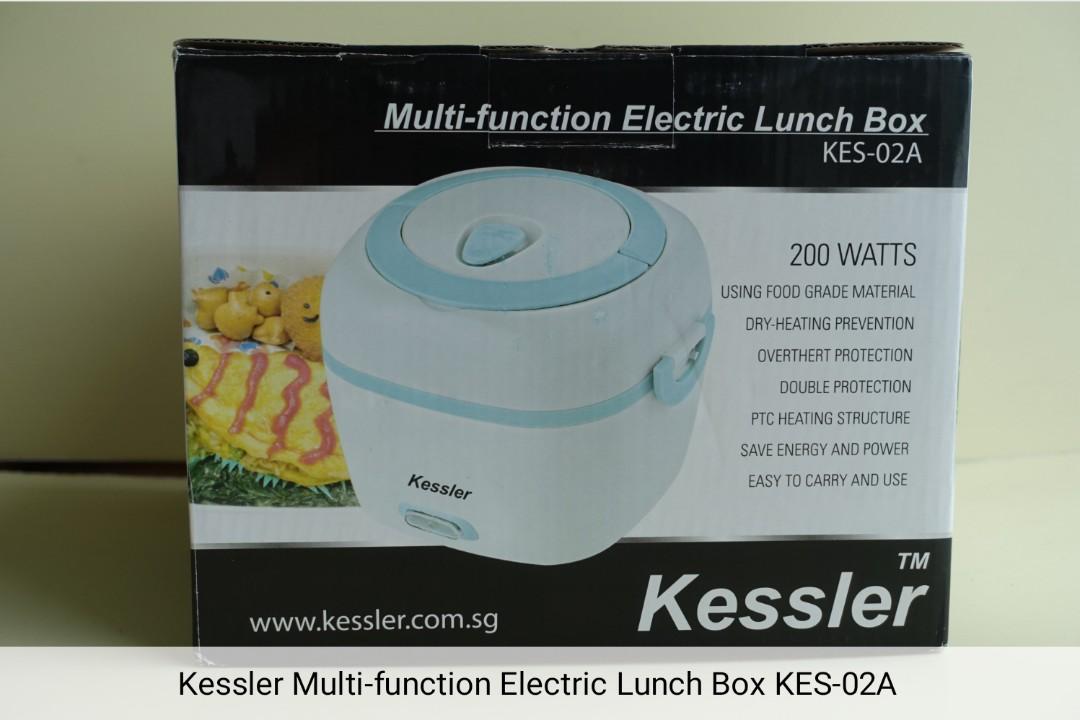 Kessler MultiFunction Electric Lunch Box KES02A Portable Cooker and Steamer, Home Appliances