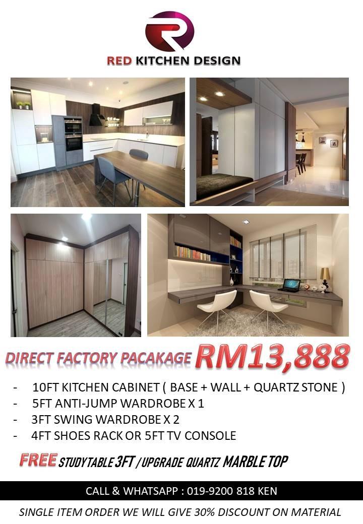 Kitchen Cabinet Dapur Kilang Murah Puchong Kl Pj Home