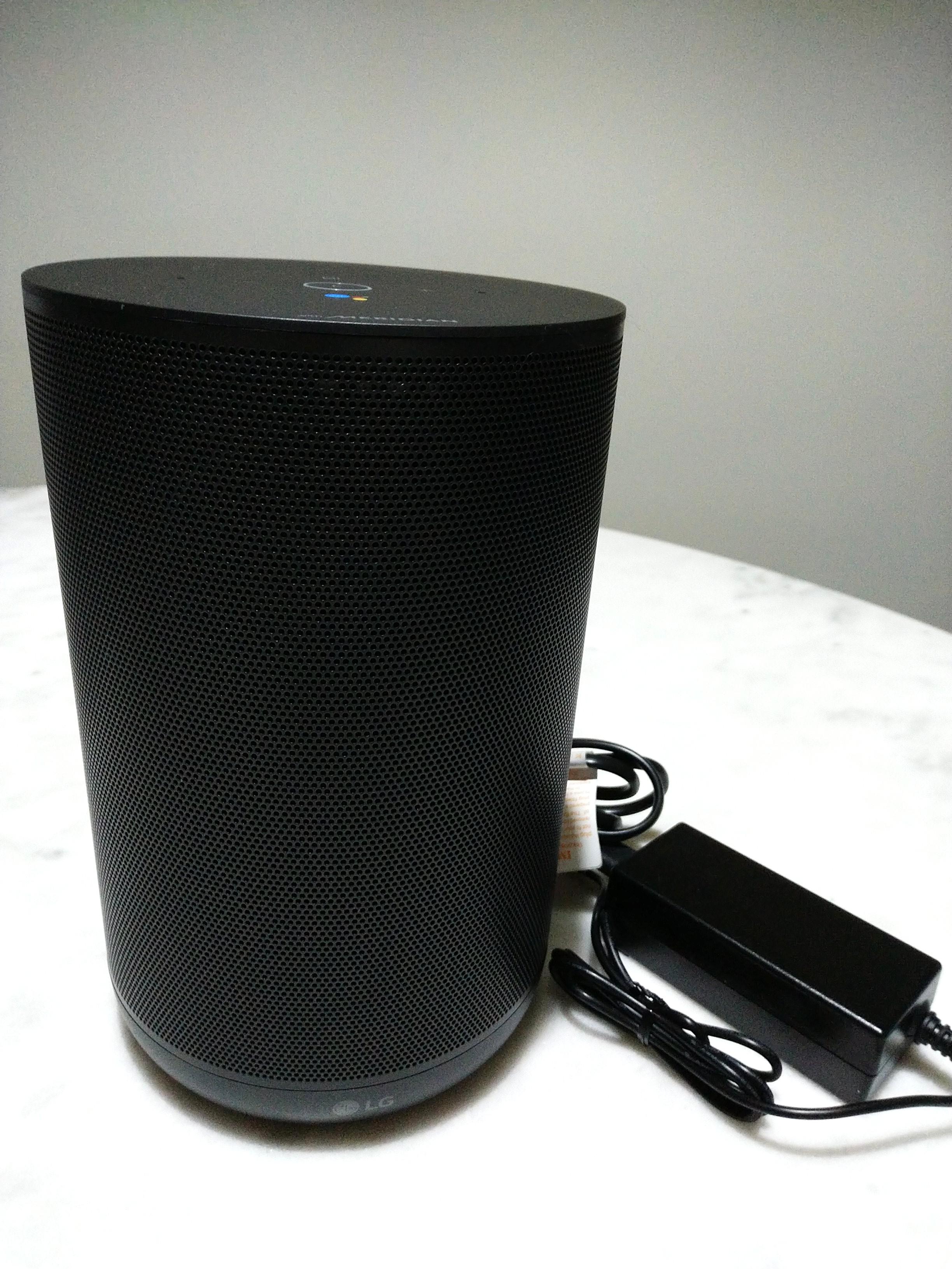 lg xboom ai thinq speaker