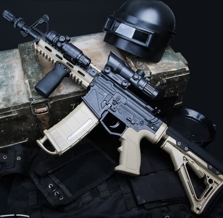 M4 Combat Ranger Watergell Gun WGG Gell Blaster Gun on Carousell