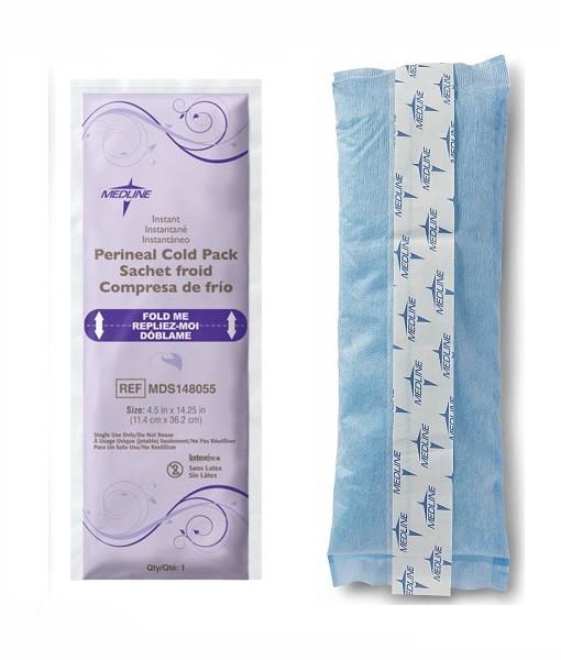  Medline Deluxe Perineal Cold Packs with Adhesive Strip