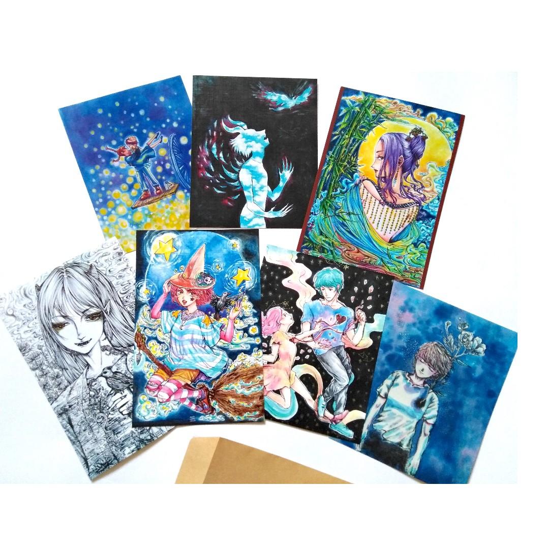 Mix And Match Artprints Set All Handmade And Handpainted Handdrawn A5 Size Or Slightly Larger Halloween Inspired Fantasy Surreal Anime Manga Inspired Beautiful Vintage Style Design Craft Handmade Craft On Carousell We are trying to gather here the most stunning and incredible artworks. carousell