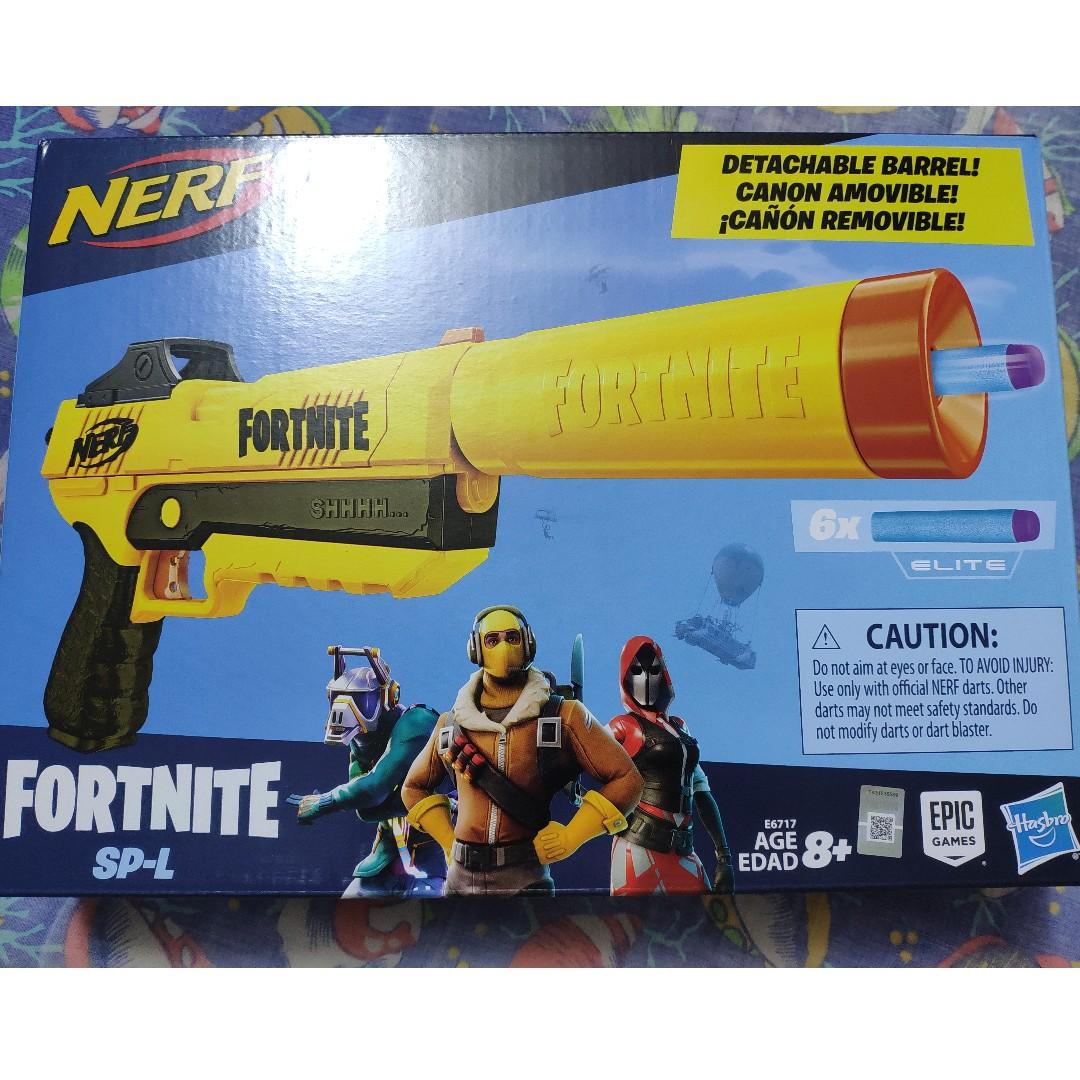 nerf fortnite spl elite dart blaster