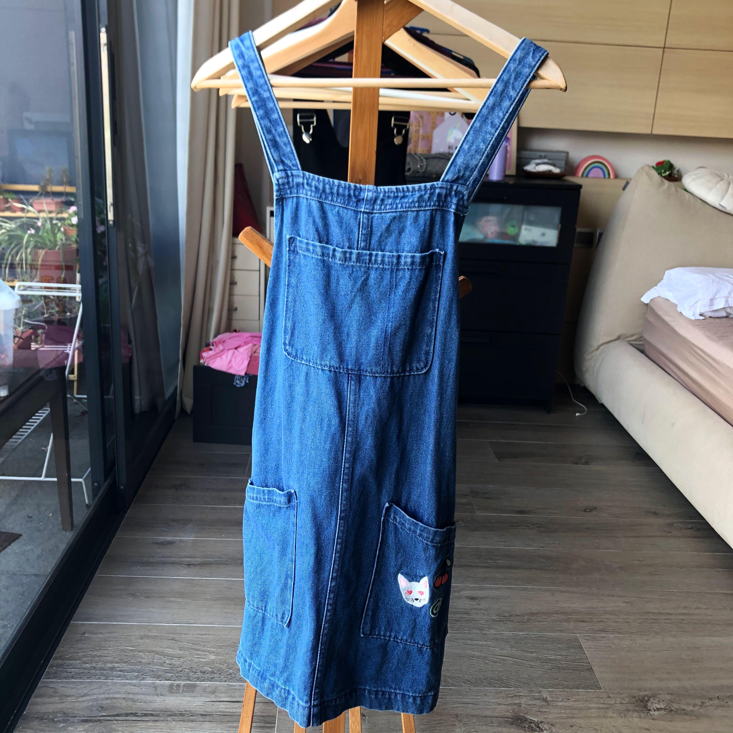 denim jumpsuit very