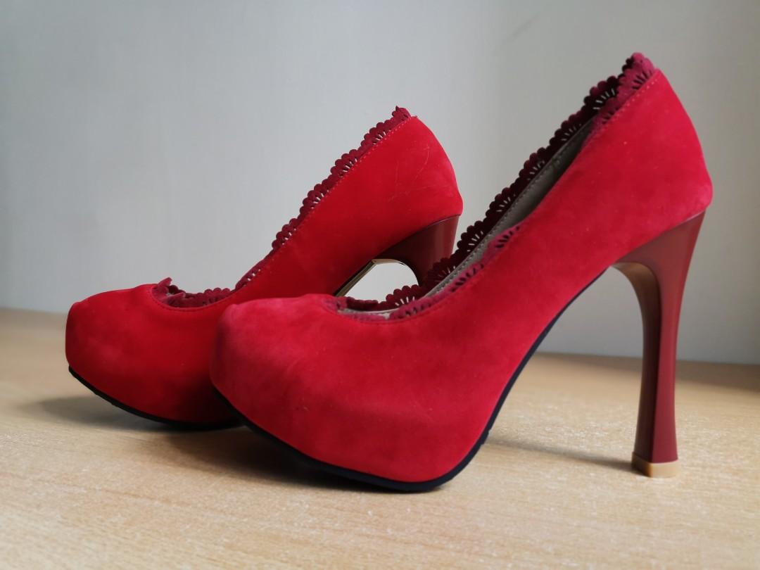 red heels on sale