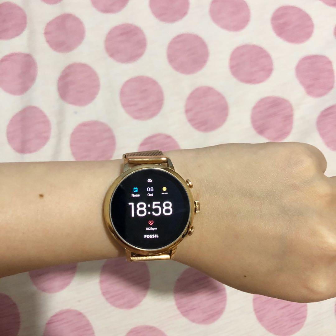 Jam tangan fossil wanita smartwatch sales