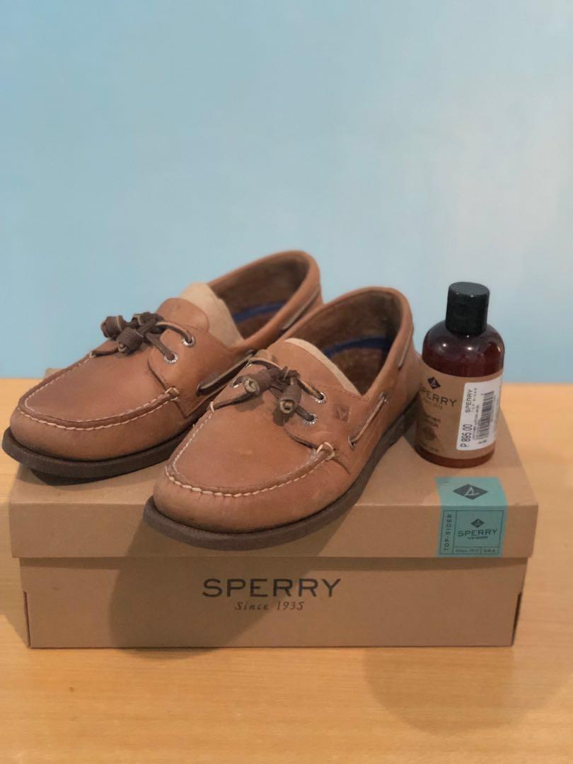 sperry leather lotion