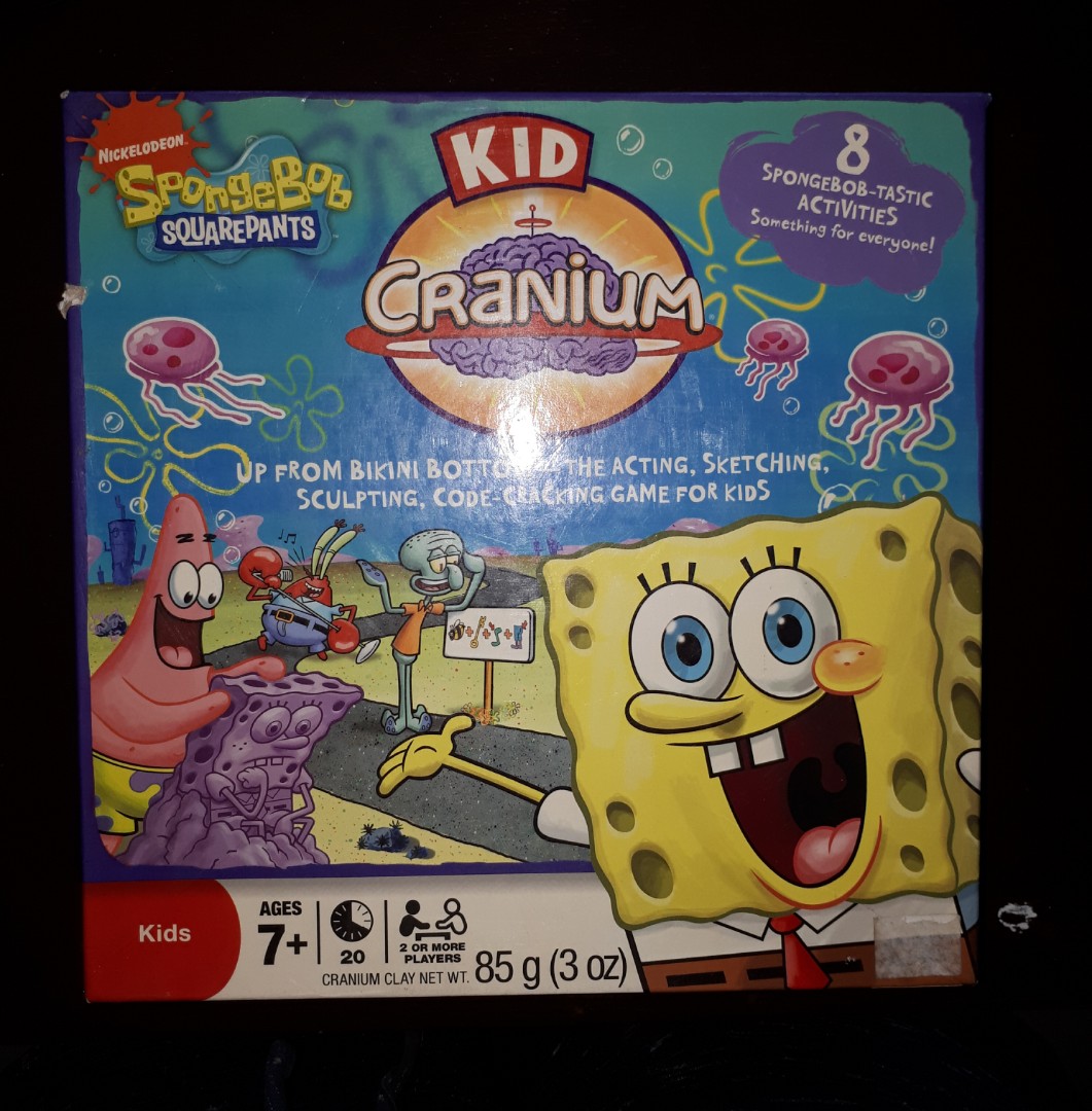 Spongebob Kids Cranium, Hobbies & Toys, Toys & Games on Carousell